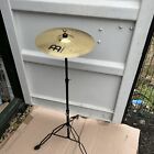 Free P&P. Meinl HCS  14” Crash Cymbal with Black Cymbal Stand Included.