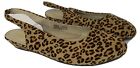 BRAND NEW no BOX Sofwear womens 12WW low heel SLING BACK SHOES leopard print