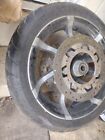 18'' X 3.5''Front Wheel+ Tire+Rotors Came Off Harley Street Glide Cvo 2010