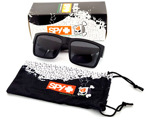 NEW Spy+Optic Cyrus Polarized Sunglasses Matte Black Dark Smoke Polarized Lens