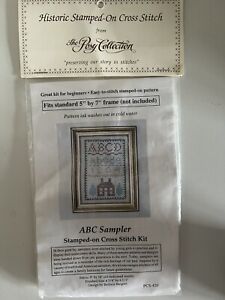 New ListingThe Posey Collection ABC Sampler Stamped On Cross Stitch Kit 5x7 PCS-420 NIP