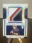 New Listing2022 Panini Bailey Zappe RC Tremendous Treasures - National Treasures Patch /25