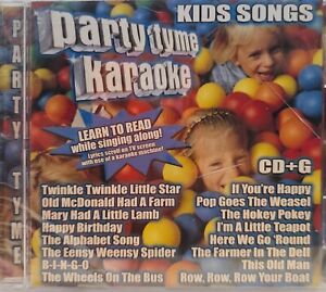 Party Tyme Karaoke - Kids Songs [2003, CD+G] New-Cracked Case