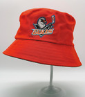 San Diego Gulls AHL Hockey Orange & Green Embroidered Reversible Bucket Hat