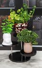 💕 1/6 Scale Black Plant Stand Cake Stand Food Buffet