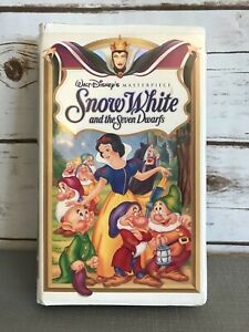 New ListingSNOW WHITE AND THE SEVEN DWARF Walt Disney VHS Video Tape Clamshell Case