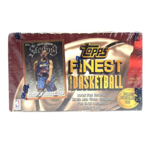1996/97 Topps Finest Series 1 Basketball Hobby Box