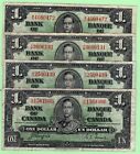 Canada - Old 1 Dollar Note - 1937 (Coyne/Towers)  Circulated