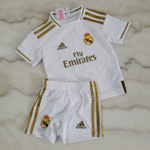 Real Madrid Soccer Home Set Jersey 2 T