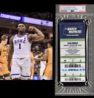 2019 Zion Williamson DEBUT Ticket Stub Game Duke NCAA Rookie March Madness PSA 9