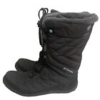 Columbia Women's Minx Mid II Boot Size 7 Black Waterproof Winter Snow Omni Grip