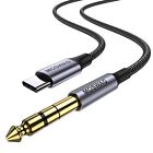USB C to 6.35mm 1/4 inch TRS Cable 3.28FT/1Meter,Type C to 1/4 Audio Adapter ...