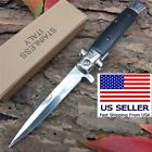 Outdoor Camping Hunting Tactical Survival Pocket Folding Italian Knife Combat US