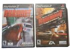 Burnout & Burnout Revenge Sony PlayStation 2 PS2  Tested Working Lot Of 2x Games