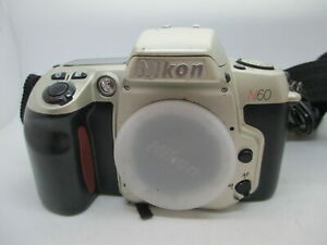 Nikon N60 35mm SLR Film Camera Body Only WORKING Tested !!!