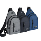 Chest Bag Men's Fashion Travel Bags Sling Shoulder Bag Korean Style Gift A9D5Fx