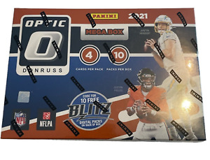 2021 Panini Donruss Optic NFL Football Target Bronze Prizms Mega Box Sealed