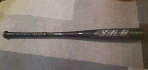 Louisville Slugger Solo (-3) BBCOR Baseball Bat 2021 Black/Gray 30/27 New Grip