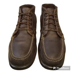 Eastland Mens Seneca Chukka Ankle Boots Size 12W Brown Lace-up Shoes 7785-17W