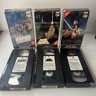 New ListingStar Wars VHS CBS FOX Red Label Trilogy 1984 1986 No Bar Codes On Covers Used