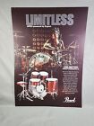 Motley Crue Tommy Lee Pearl Drums Promo Poster