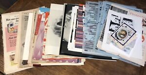 150 Piece Lot Scrapbooking Vintage Ephemera Paper Junk Journal Cards Crafts VII
