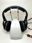 Sennheiser HDR120 Wireless TV Stereo Headphones W/ TR120 Charging Stand TESTED!