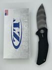ZERO TOLERANCE ZT 0308BLKTS FLIPPER KNIFE 20CV TIGER STRIPE G10 TITANIUM HANDLE