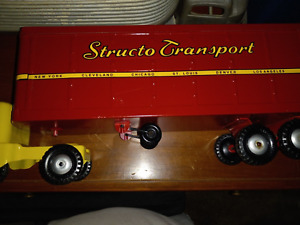 structo toy truck and trailer