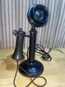 New ListingAntique Western Electric Company Candlestick Telephone Dated 1904 12” Tall