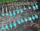 Turquoise Gemstone Earring Wholesale Lot 925 Sterling Silver Plated Earrings