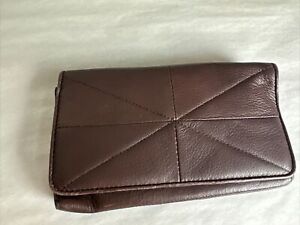 Tri Fold Genuine Leather Vintage Wallet