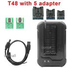 T48 High speed Universal Programmer+Adapters+Test Clip PIC Bios support 31000+