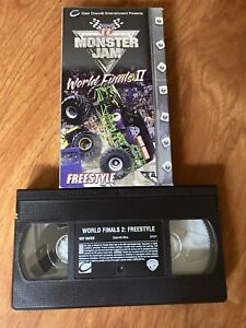 🎄MONSTER JAM WORLD FINALS II Freestyle VHS