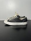 Converse Jack Purcell Mens Size 10.5 Black Canvas Low Top Shoes Sneakers