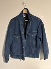 NRA Jean Jacket Mens M Blue Concealed Carry  Western Trucker Ranch