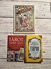 Tarot Book Lot Of 3 Modern Witchcraft Spreads 122 Layouts Coloring Book Unused