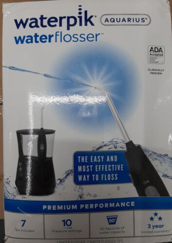 Waterpik WP-662 Aquarius Professional Waterflosser - Black