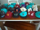 SPORTS MLB NCAA NEW ERA FITTED  VINTAGE  Hat Lot of 25 cap hats wholesale RESALE
