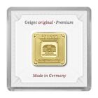 5 gram .9999 Fine Gold Bar - Geiger Edelmetalle (Encapsulated w/Assay)