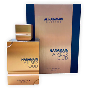 Amber Oud Bleu Edition by Al Haramain 3.3 oz EDP Perfume Women Men New in Box
