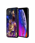 LeBRON JAMES NBA LAKERS RUBBER PHONE CASE COVER IPHONE 6 7 8 X 11 PRO MAX 12 13