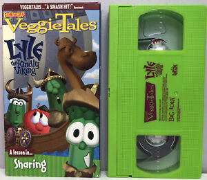 VeggieTales Lyle Friendly Viking VHS Video Tape Christian GOD BUY 2 GET 1 FREE!
