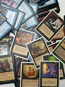 Huge Lot of 1000 Vintage Old Border MTG Cards Magic Common & Uncommons