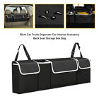 4 Pocket Storage Bag Car Organizer Trunk Oxford Accessories Interior Seat Back (For: MAN TGX)