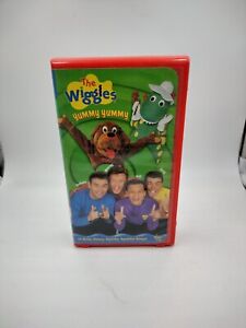 The Wiggles Yummy Yummy Vintage VHS Red Clamshell Childrens Educational Show