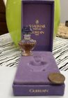 Vintage Guerlain Shalimar 2mL/.07 Oz Micro Mini Parfum Lavender Velvet Box