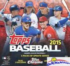2015 Topps Chrome Update Baseball EXCLUSIVE Factory Sealed MEGA Box-Loaded!