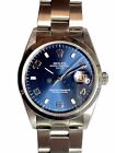 Rolex Oyster Perpetual Date 15200 S. Steel Watch - Blue Dial