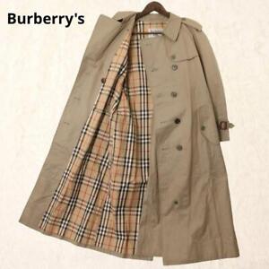 Burberry White Tag Vintage Trench Coat Long Length Beige 11/M(US:S)